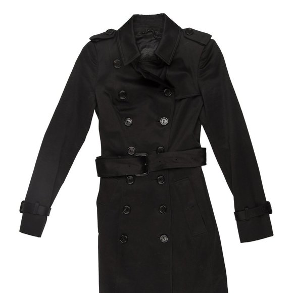 Burberry Prorsum Classic Black Trench - XS
